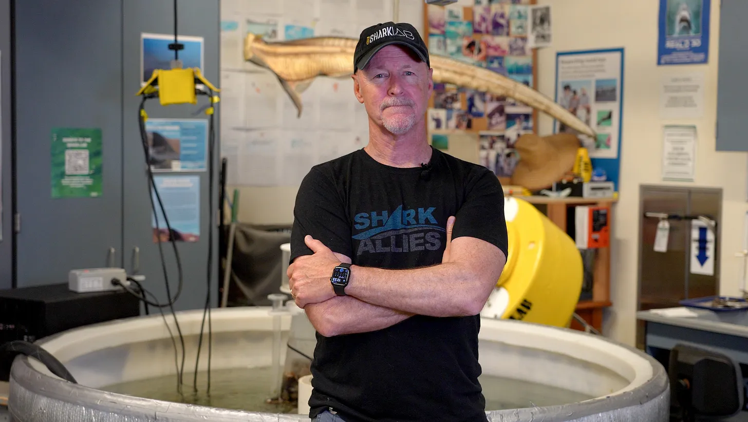Dr. Chris Lowe, Director of the CSULB Shark Lab (Pohto: Erik Olsen)